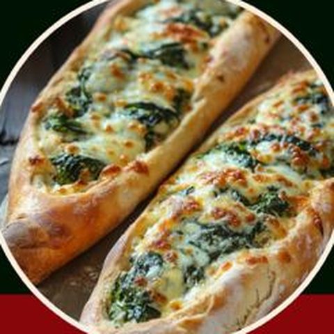 Spinach, Ham, Cheese & Bacon