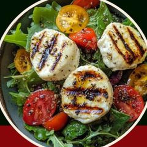 Grilled Goat’s Cheese Salad
