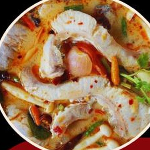 Tom Yum Sea Bass