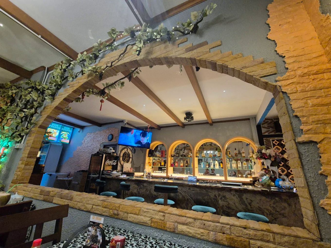 Evenings at the bar