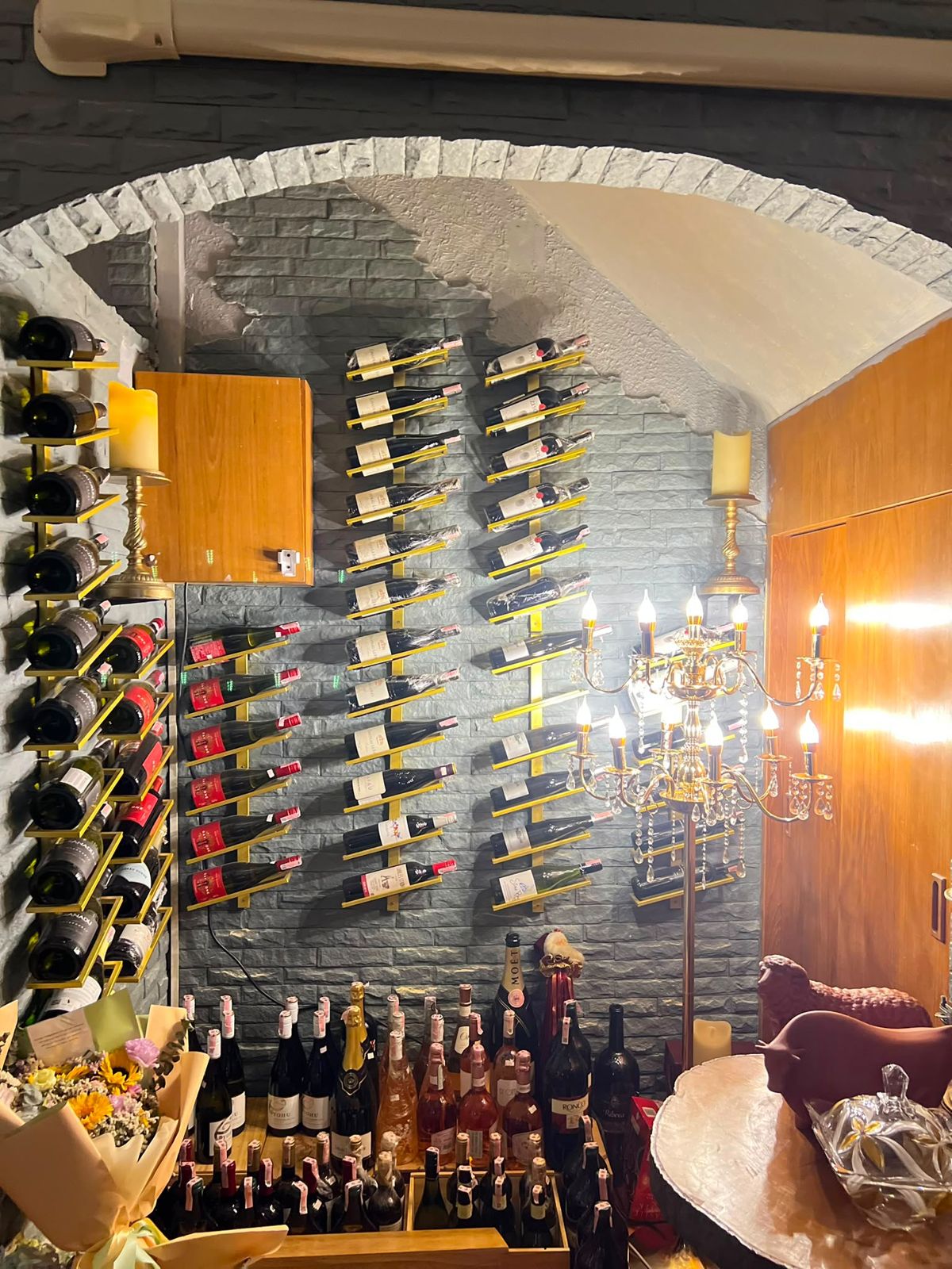 The wine wall